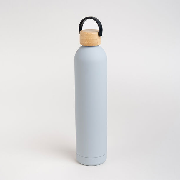 Alberto sainless steel 1L water bottle grey image number 0