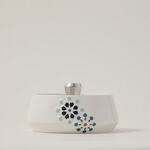 Dallaty white porcelain date bowl with lid 15.5*15.5*10 cm image number 0