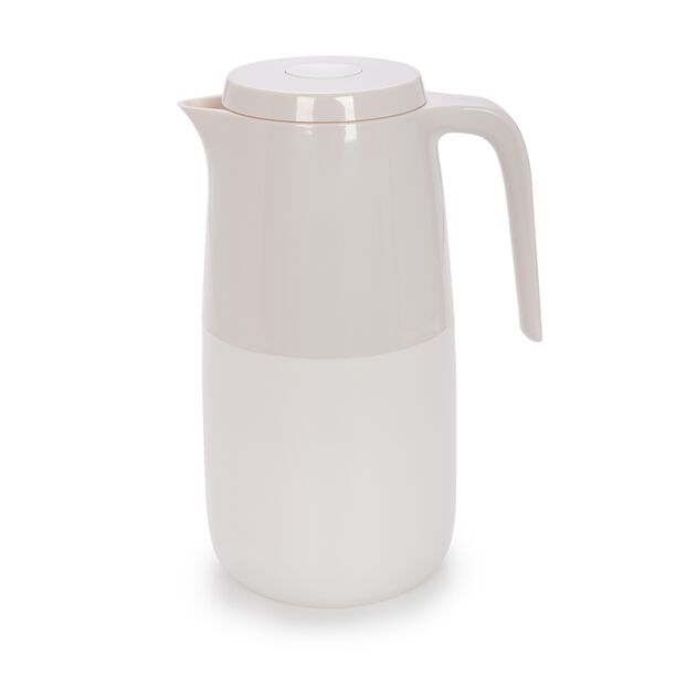 Dallaty Vacuum Flask 1 Pieces Pot White 1L  image number 1