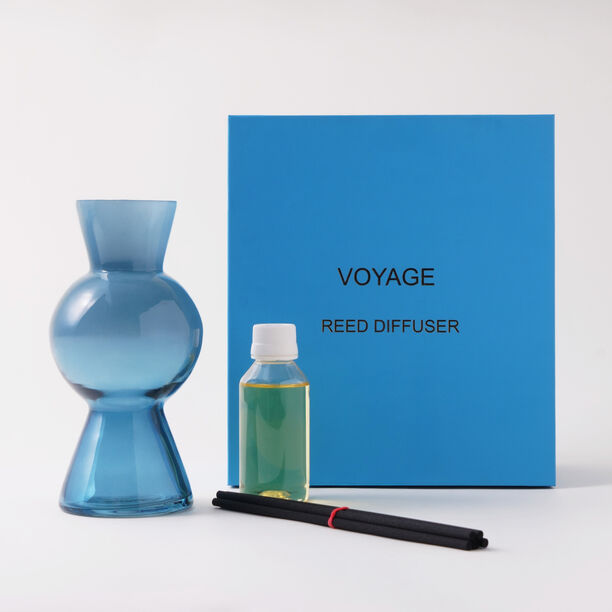 هومز موزع عطور زجاجي 100مل مع الأعواد والزيت العطري image number 0