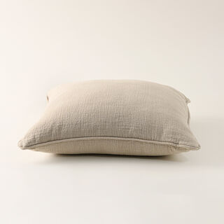Cottage Jaquard Cotton Brown Cushion 50*50Cm
