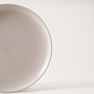 La Mesa 12pcs stoneware dinner set, grey
