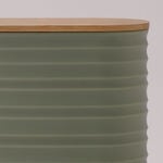 البرتو حافظة طعام بغطاء بلاستيك، أخضر 13.8*8*14 image number 2