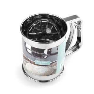 Alberto Stainless Steel Flour Sifter With Handle