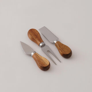 Alberto Acacia Wood Cheese Board 48*20*2Cm, Brown