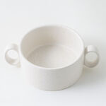 La Mesa stoneware oven to table mid pot with lid, beige 15.2*10.3*5.1 cm image number 5