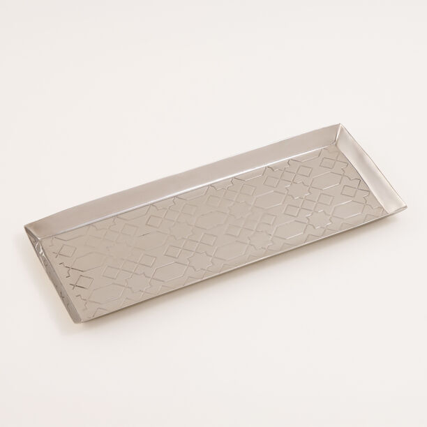 Dallaty serving tray 31*31*3cm, silver image number 0