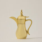 1Pc Steel Vacuum Flask Mini Traditional Gold 0.3Ml image number 0