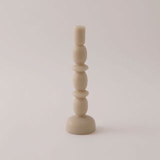 Homez Soya Wax Calm Candle, Beige 7.5*24.5Cm