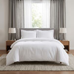 Boutique Blanche Duvet Cover Set 100% Cotton 400Tc Egyptian Queen White 240*200 Cm image number 3