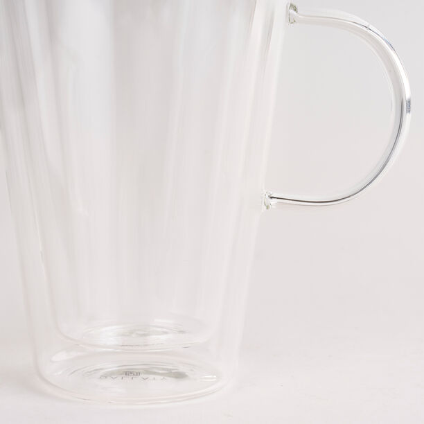طقم اكواب قطعتين 350 مل زجاج مزدوج من فير image number 5