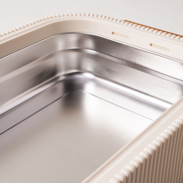 La Mesa stainless steel food warmer 5L in silver image number 6