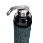 Alberto Glass Bottle With Linen Cover Green Color V:600Ml image number 2