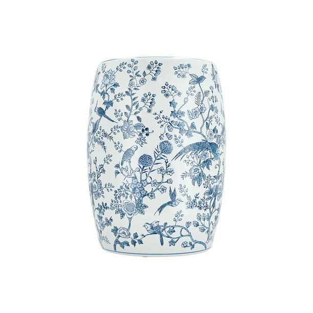 Ceramic Stool Blue 46 cm image number 0