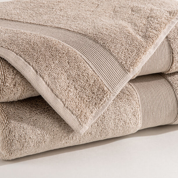 Boutique Blanche Beige Cotton Hand Towel 100*50 cm image number 1