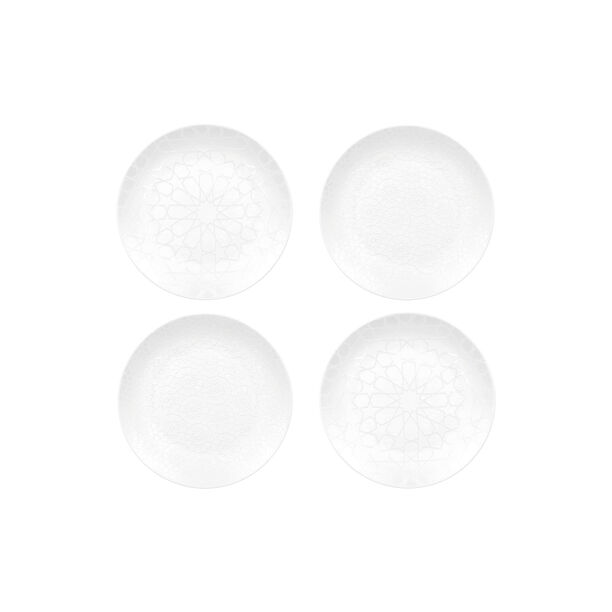 Mosaic 4 Pcs Dessert Plates Set image number 1