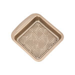 صينية فرن مربعة بسطح غير لاصق لون ذهبي من البرتو image number 6