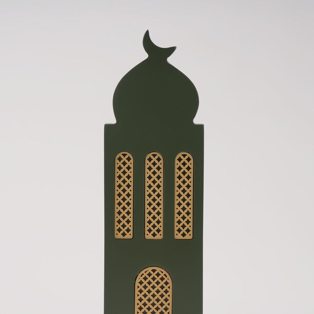 Homez Minara Collection Decoration Item, Green, 13*8*36 Cm image number 3