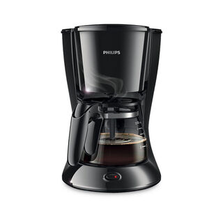 Philips plastic black coffee maker 750W, 0.6L