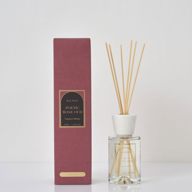 Diffuser with sticks 220ml cedar wood fragrance image number 0