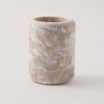 هومز كوب إكسسوار حمام مجموعة دانز 7.8*7.8*10.2سم، بيج image number 0