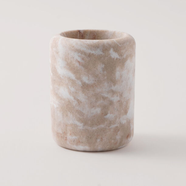 هومز كوب إكسسوار حمام مجموعة دانز 7.8*7.8*10.2سم، بيج image number 0