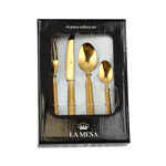 Heide 16 Pcs Cutlery Set Shiny Gold image number 2