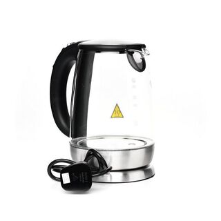 Princess Kettle Glass 1.7L 1850 2200W , Digital Temperature Control On Handle