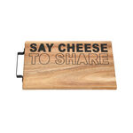Alberto Acacia Wood Rectangular Cutting Board image number 2