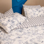 Cottage icy floral 6pc comforter queen blue 200*240 cm image number 2