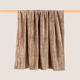Super Soft Throw 127*152Cm Natural