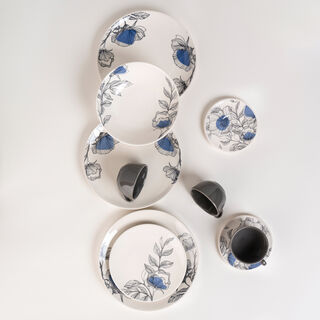  20 Pcs Porcelain Dinner Set Serve 4 Persons