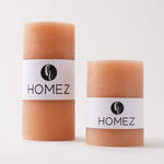 Homez pillar candle 7*15cm, orange image number 4