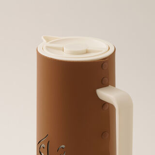 Dallaty stainless steel vacuum flask 1L, brown
