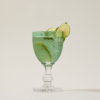 4 Pcs Glass Footed Tumbler
