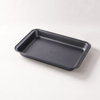 Betty Crocker non stick roasting pan set of 3 pieces 37.5*42.5*47.5cm, grey