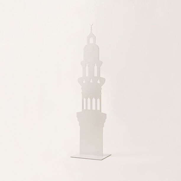 White metal Ramadan decoration 22*17*90 cm image number 0