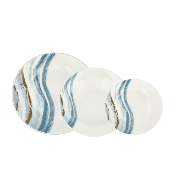 Blue Wave 18 Pcs Dinner Set image number 0