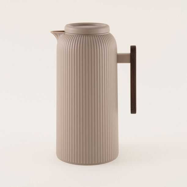 Dallaty beige plastic vacuum flask 1L image number 5