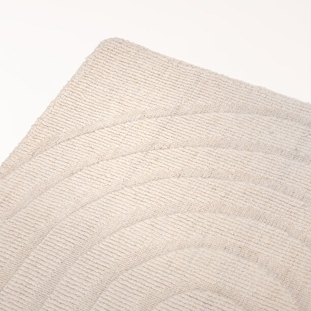 Cottage hand woven beige rug 160*230cm image number 2
