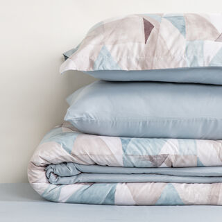 Cottage microfiber 6pc king comforter set, 220*240cm