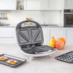3 in 1 Sencor white sandwich maker 700W image number 0