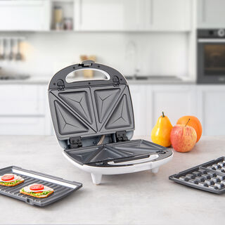 Sencor Sandwich Maker And Grill And Waffle Maker 700W 3 In 1