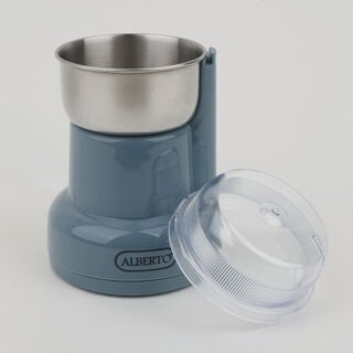 Alberto stainless steel coffee grinder 50g, 200W, light grey