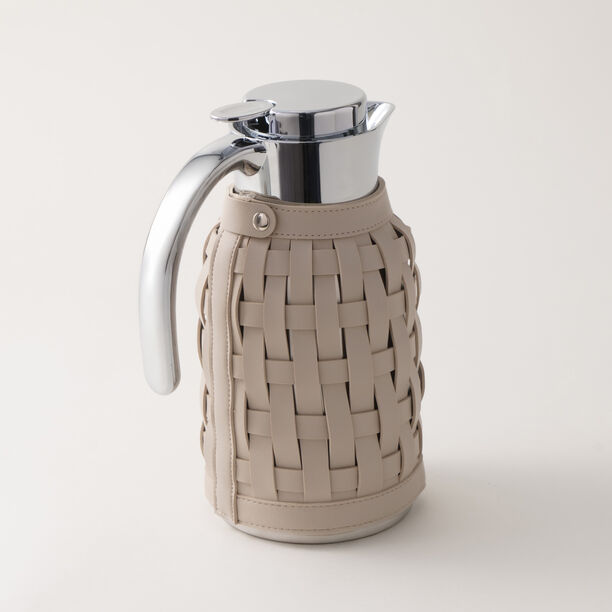 Dallaty stainless steel vacuum flask 1.2L, beige image number 0