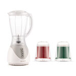 Truva White 400W Blender With 2 Mills image number 0