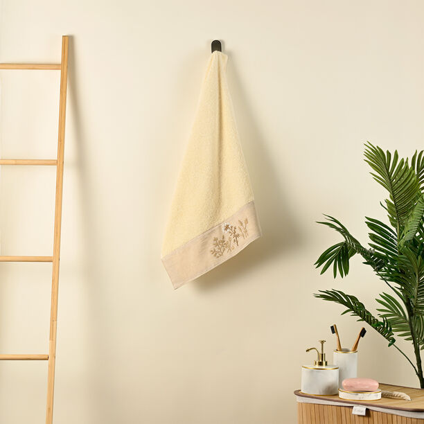 Boutique Blanche Cotton Hand Towel 50*100Cm 500Gsm, White image number 2