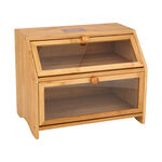 Bamboo Bread Bin 2 Layers image number 0