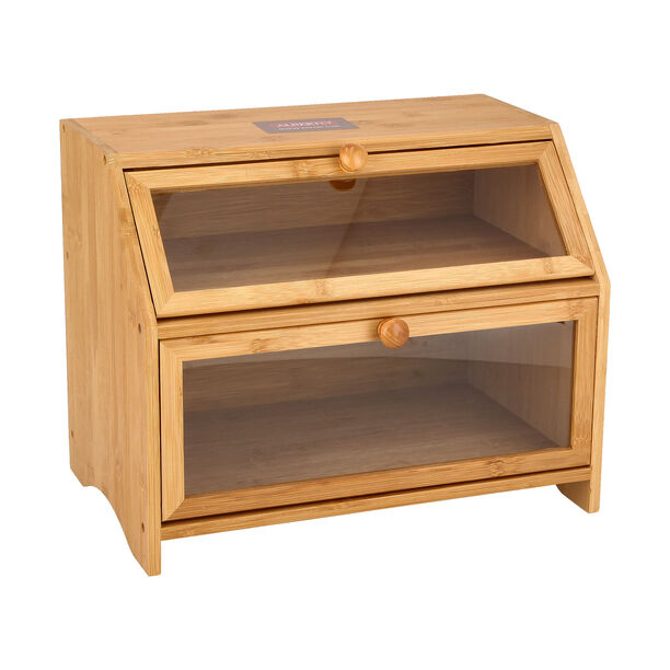 Bamboo Bread Bin 2 Layers image number 0
