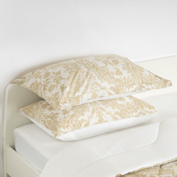 Boutique Blanche 4Pcs 100% Cotton Comforter Set, Twin 220*160Cm image number 6